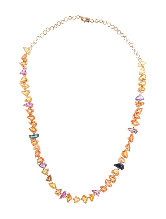 14K Sapphire Necklace
