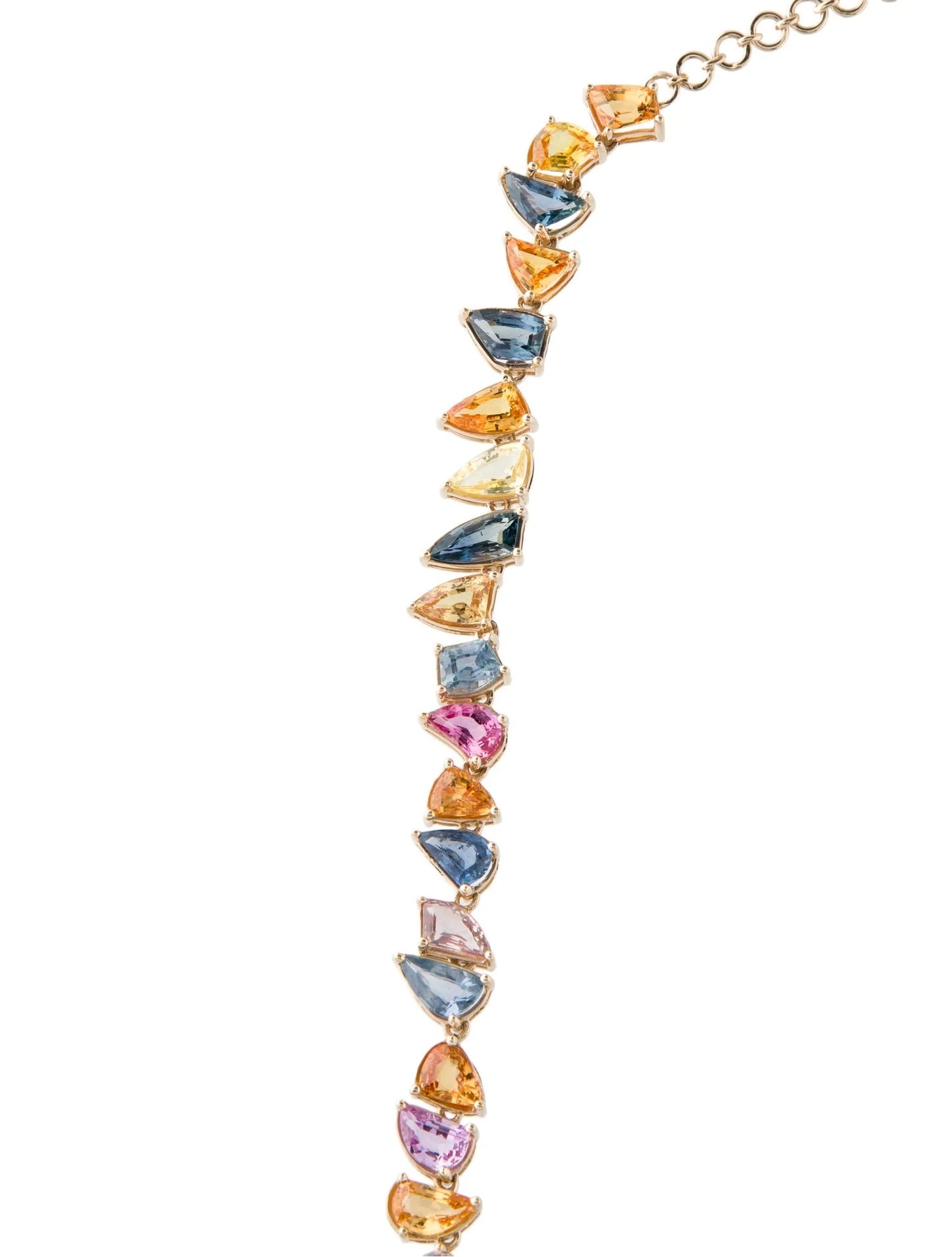 14K Sapphire Necklace