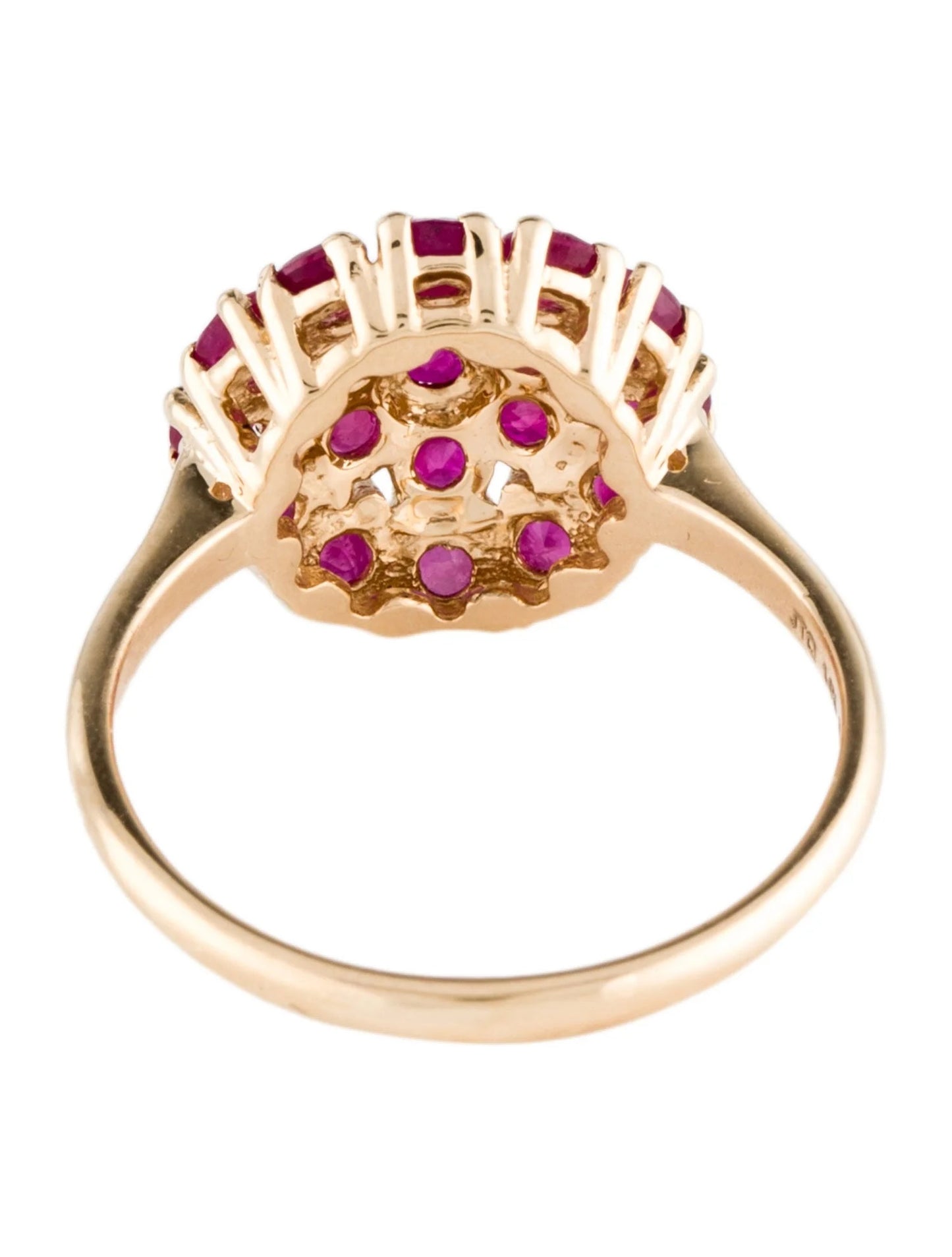 14K Ruby Cocktail Ring