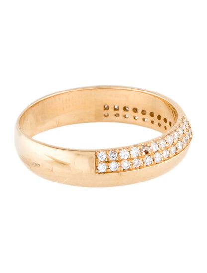 18K Diamond Band