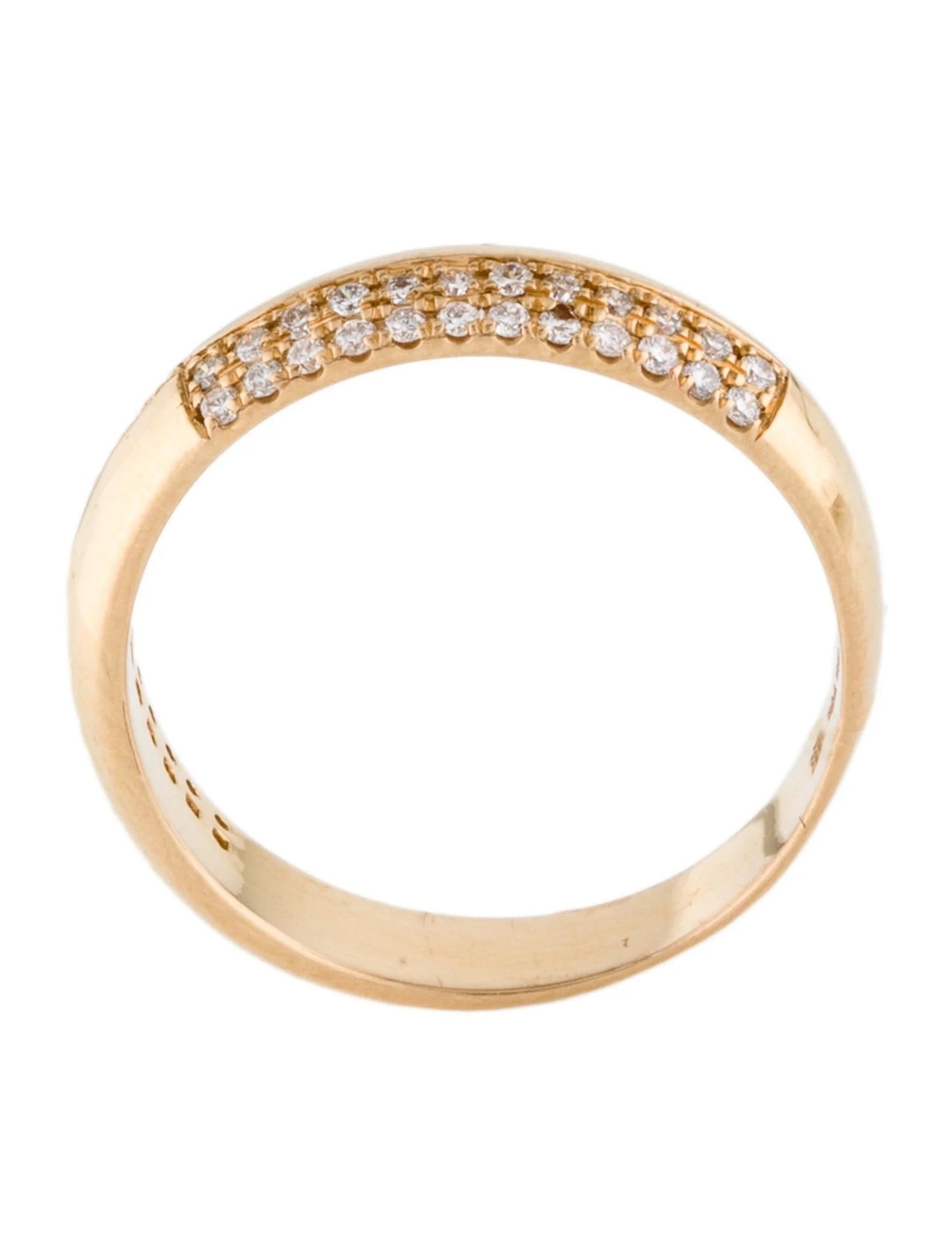 18K Diamond Band