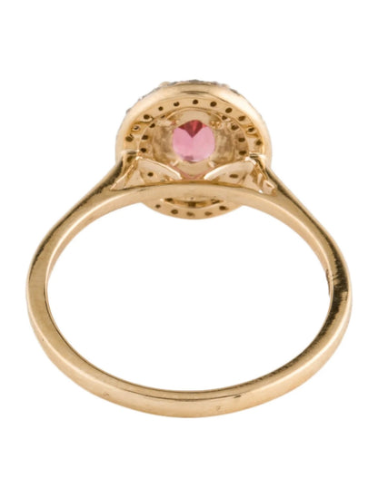 14K Tourmaline & Diamond Cocktail Ring