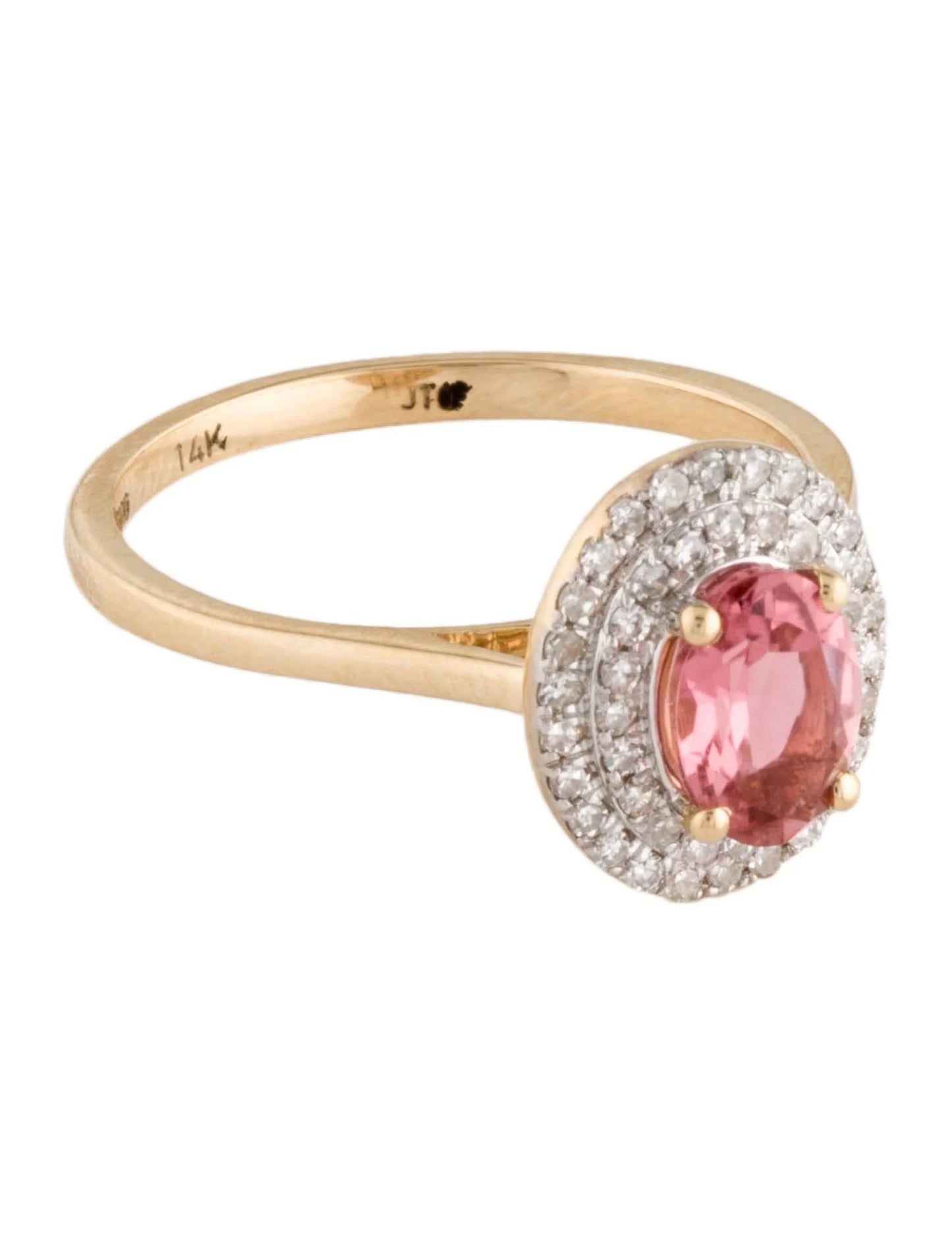 14K Tourmaline & Diamond Cocktail Ring
