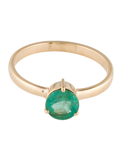 14K Emerald Cocktail Ring
