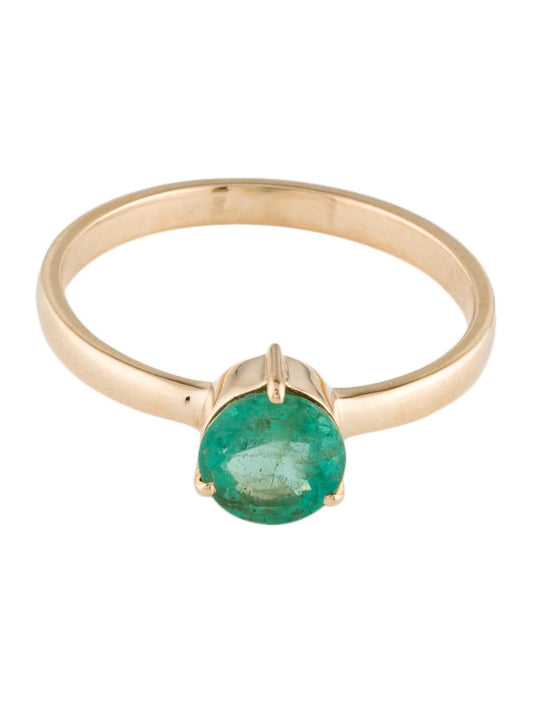 14K Emerald Cocktail Ring