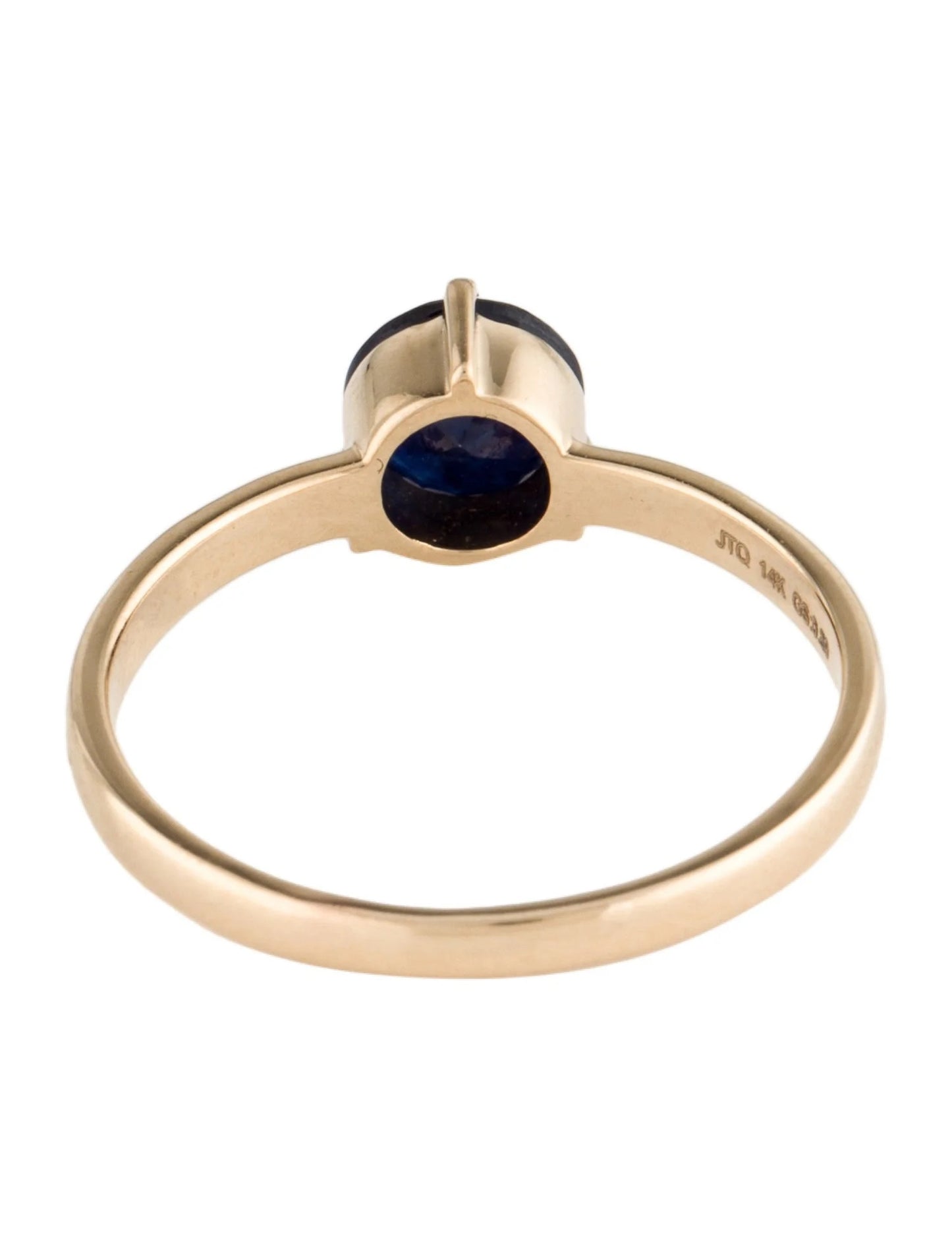 14K Sapphire Cocktail Ring