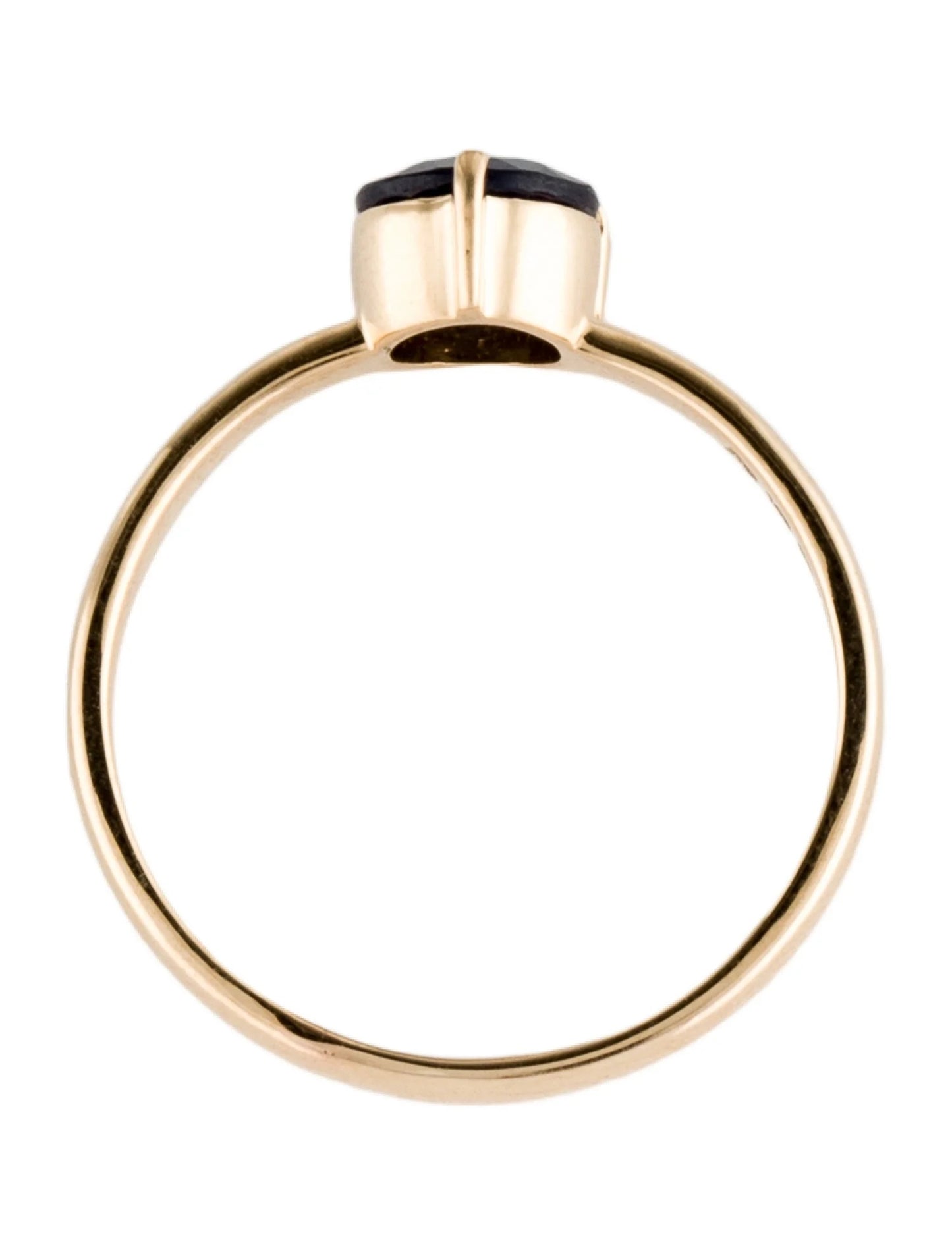 14K Sapphire Cocktail Ring