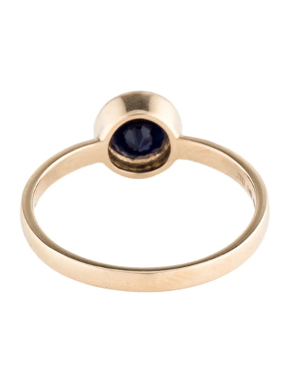 14K Sapphire Cocktail Ring
