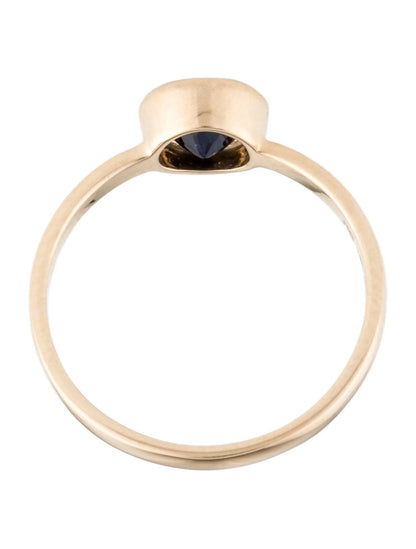 14K Sapphire Cocktail Ring