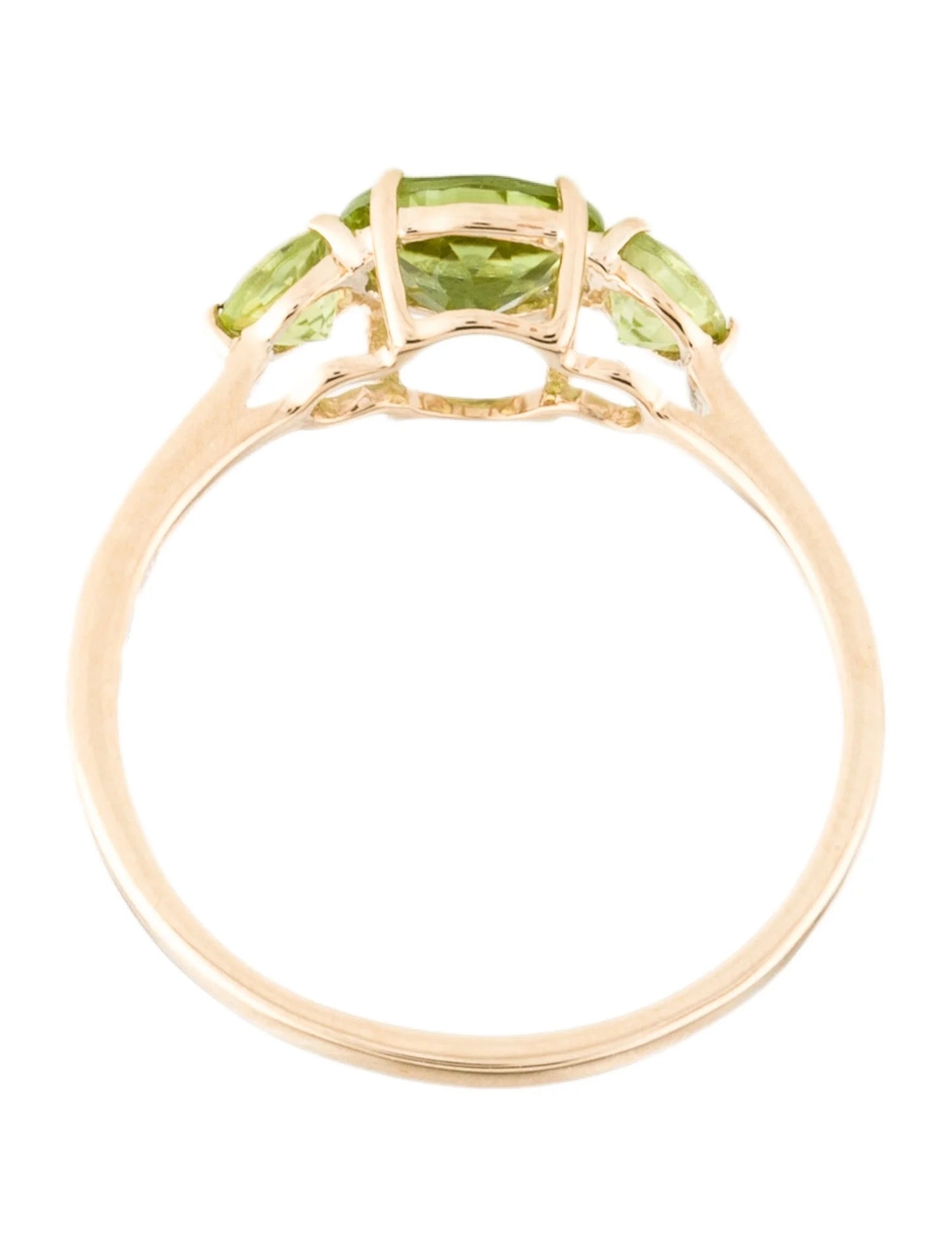 14K Peridot Cocktail Ring