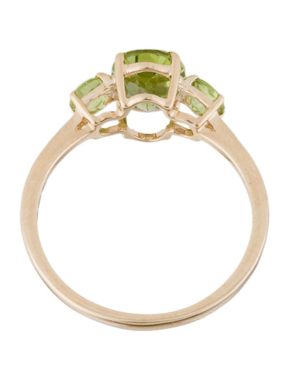 14K Peridot Cocktail Ring