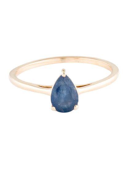 14K Sapphire Cocktail Ring