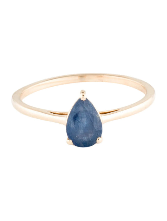 14K Sapphire Cocktail Ring