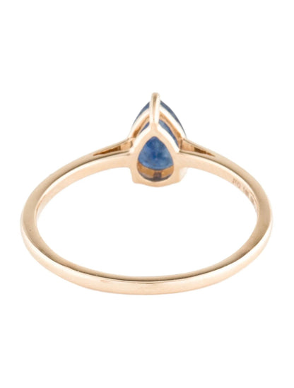 14K Sapphire Cocktail Ring