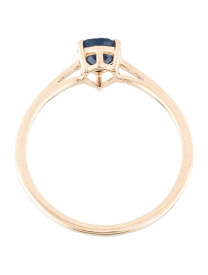 14K Sapphire Cocktail Ring