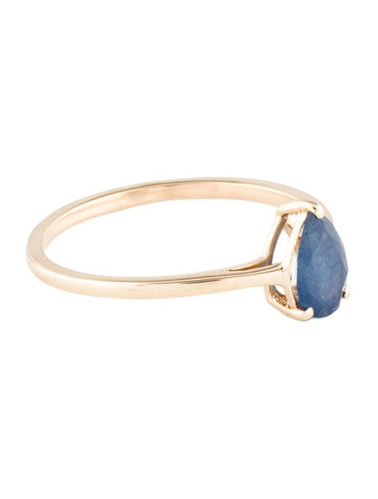 14K Sapphire Cocktail Ring