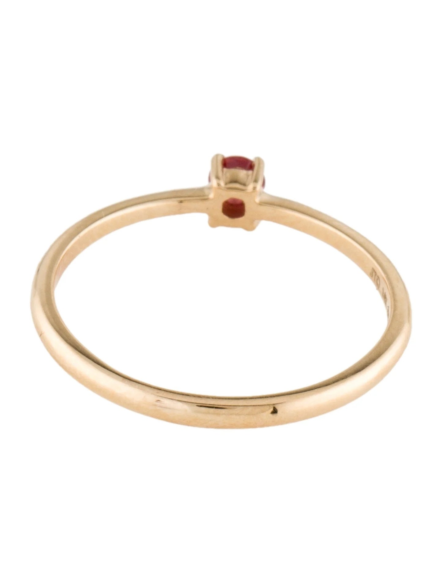 14K Sapphire Band