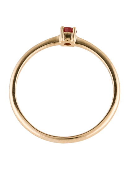 14K Sapphire Band