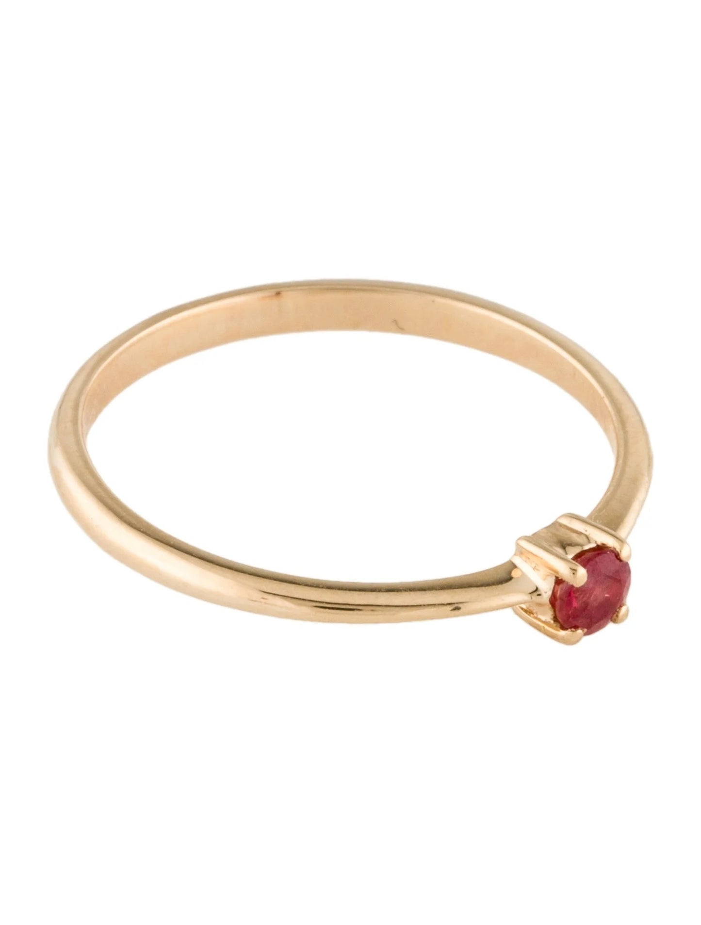 14K Sapphire Band