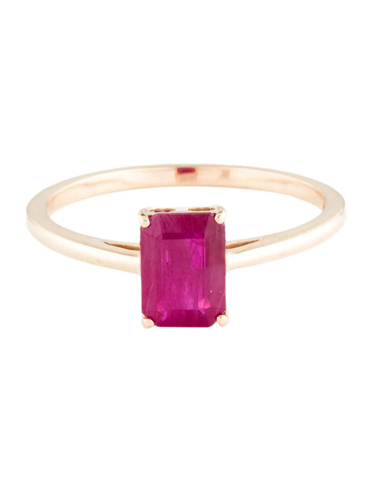 14K Ruby Cocktail Ring