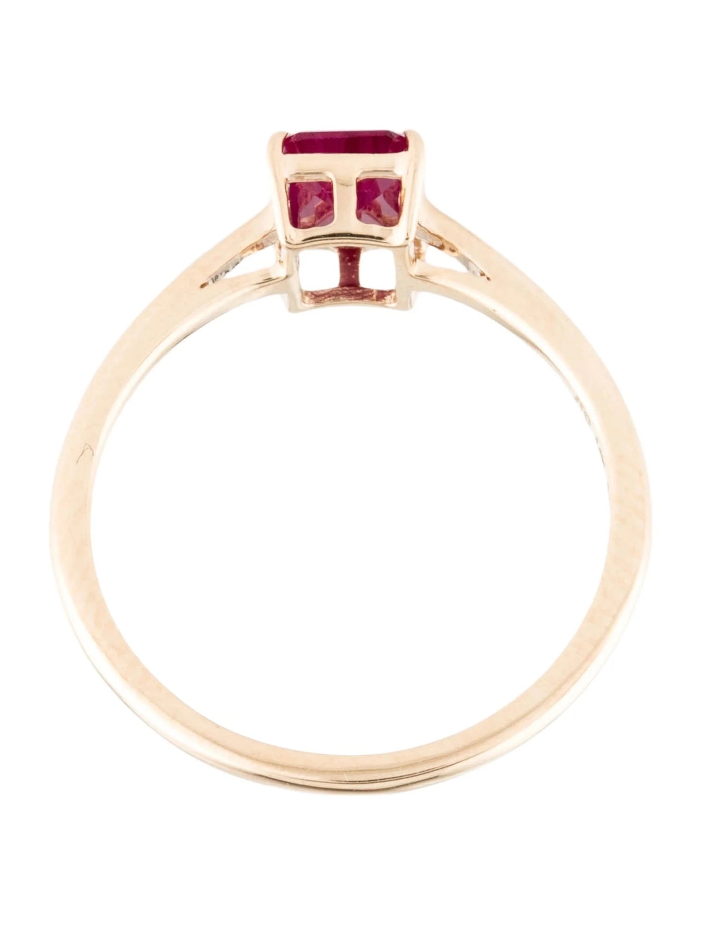 14K Ruby Cocktail Ring