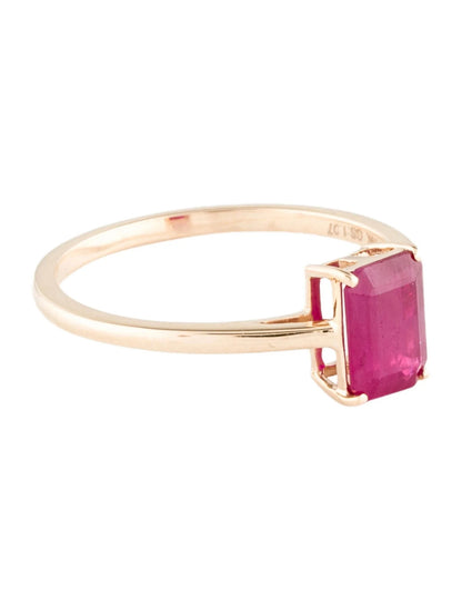 14K Ruby Cocktail Ring