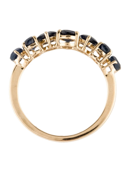 14K 1.86ctw Sapphire Band