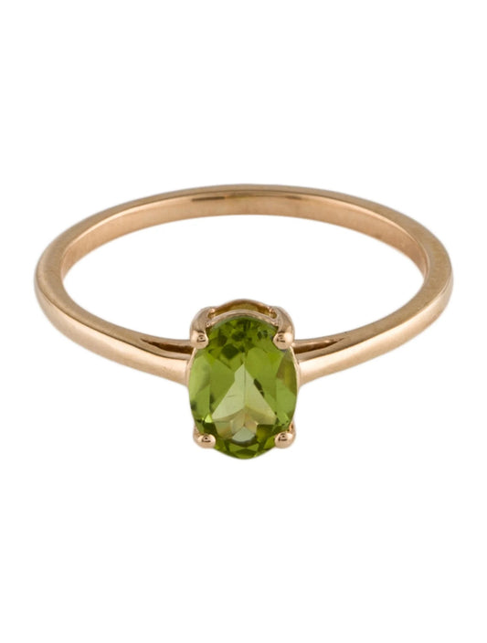 14K Peridot Cocktail Ring