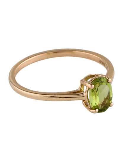 14K Peridot Cocktail Ring