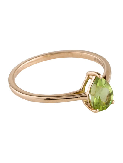 14K Peridot Cocktail Ring