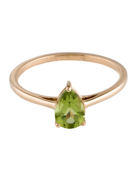 14K Peridot Cocktail Ring