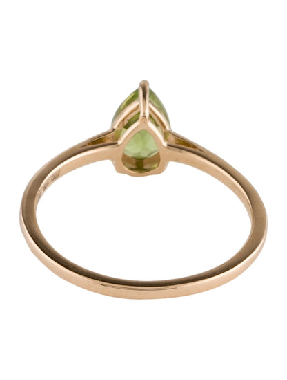 14K Peridot Cocktail Ring