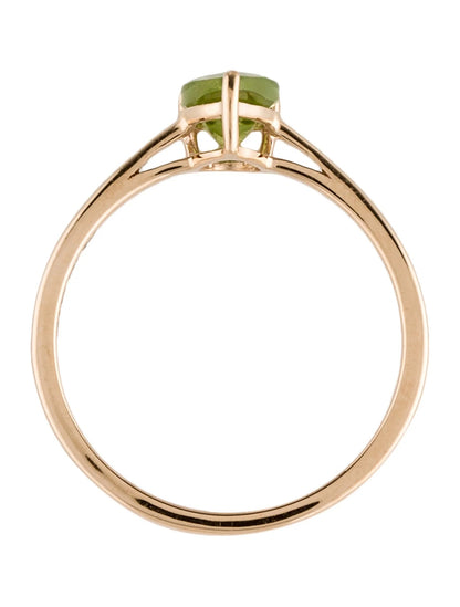 14K Peridot Cocktail Ring