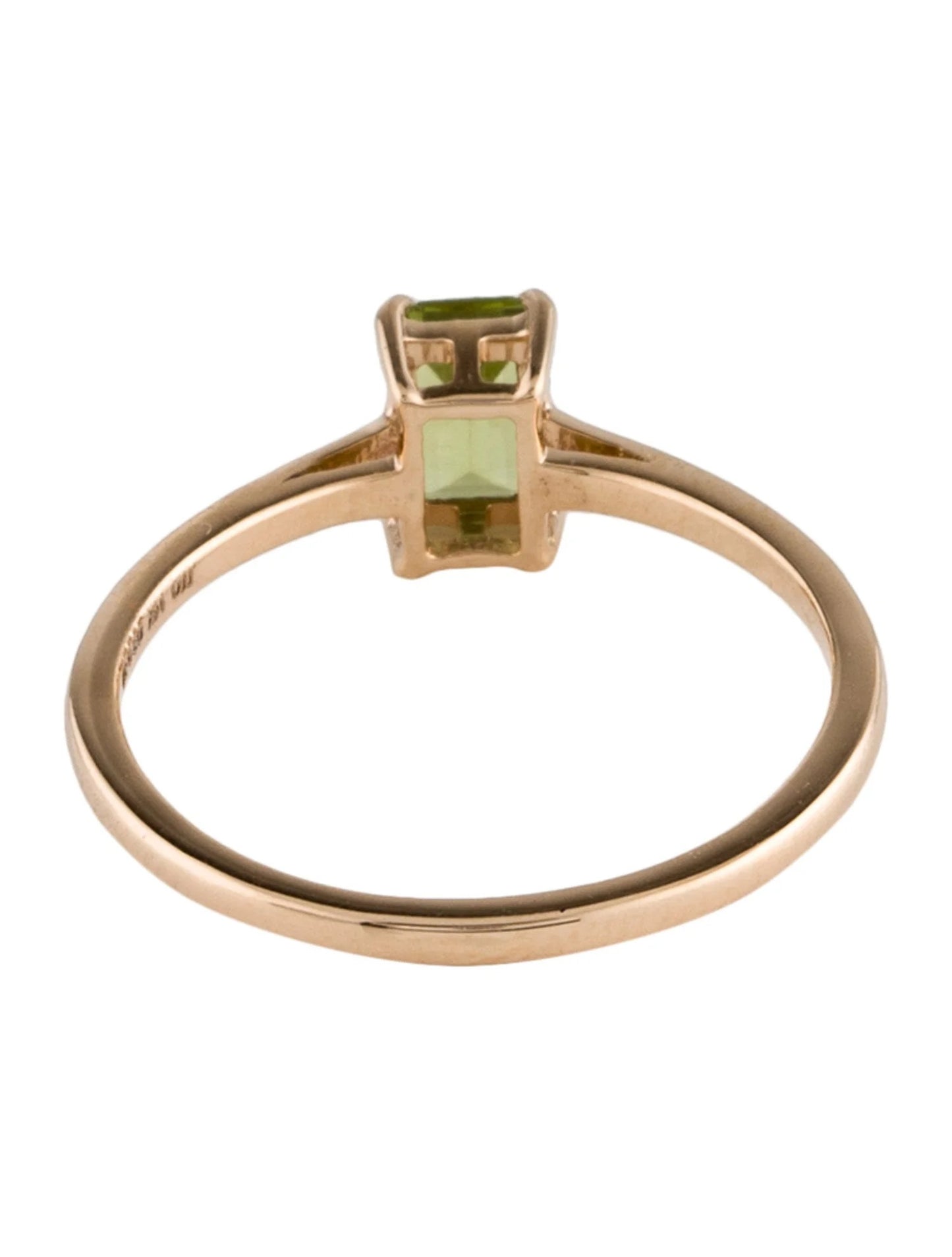 14K Peridot Cocktail Ring