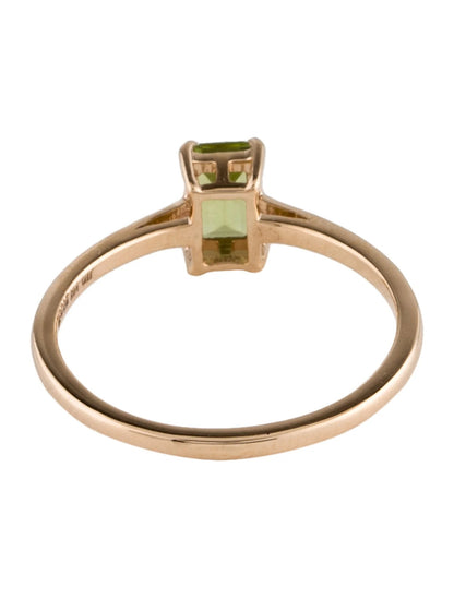 14K Peridot Cocktail Ring