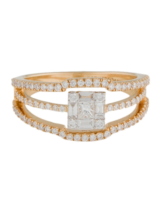 18K Diamond Cocktail Ring