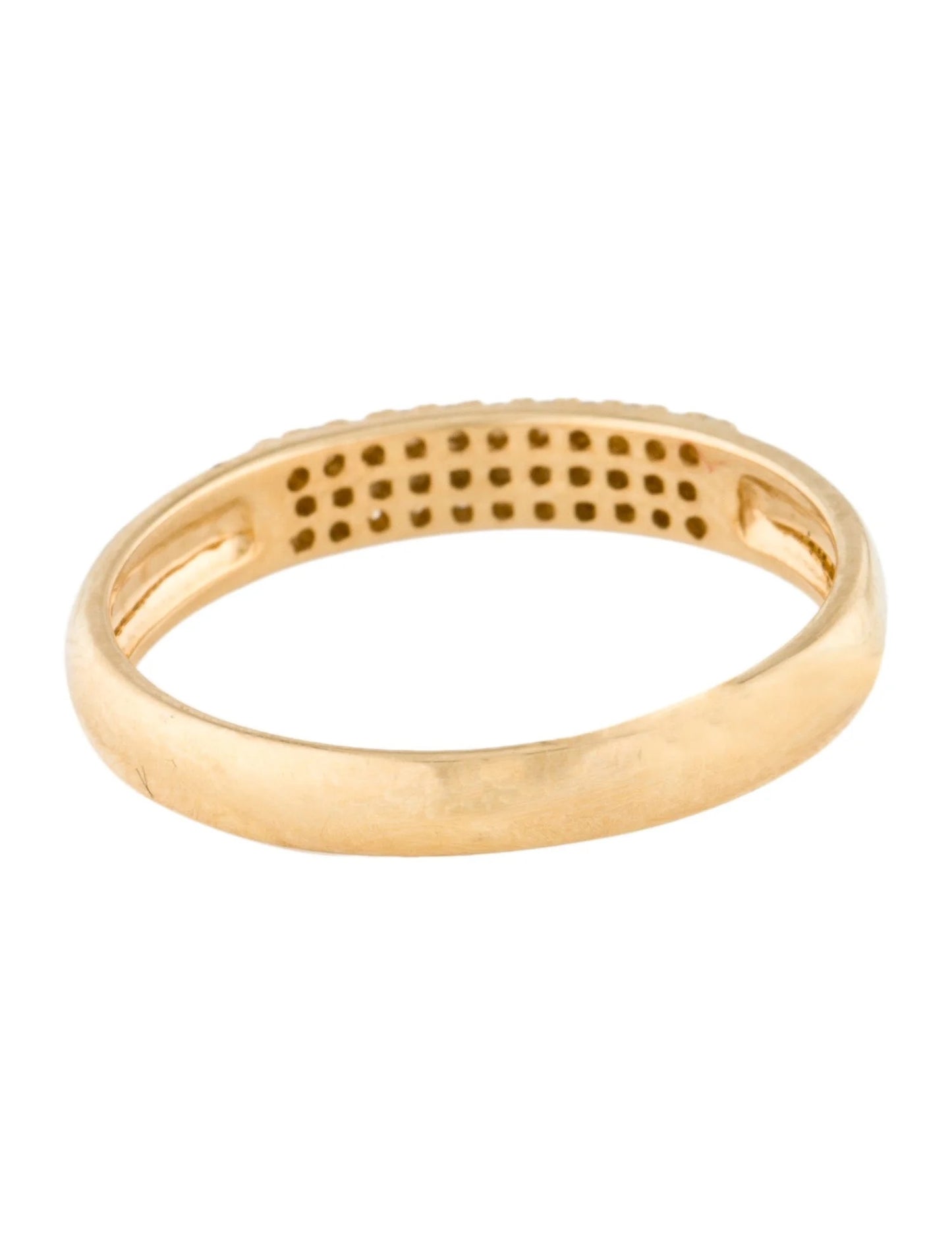 14K Diamond Band