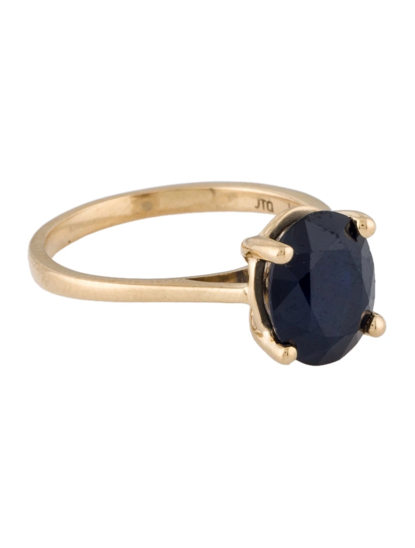 14K 2.99ct Sapphire Cocktail Ring