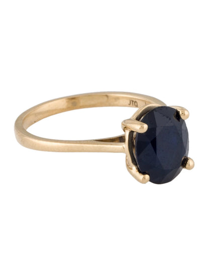 14K 2.99ct Sapphire Cocktail Ring