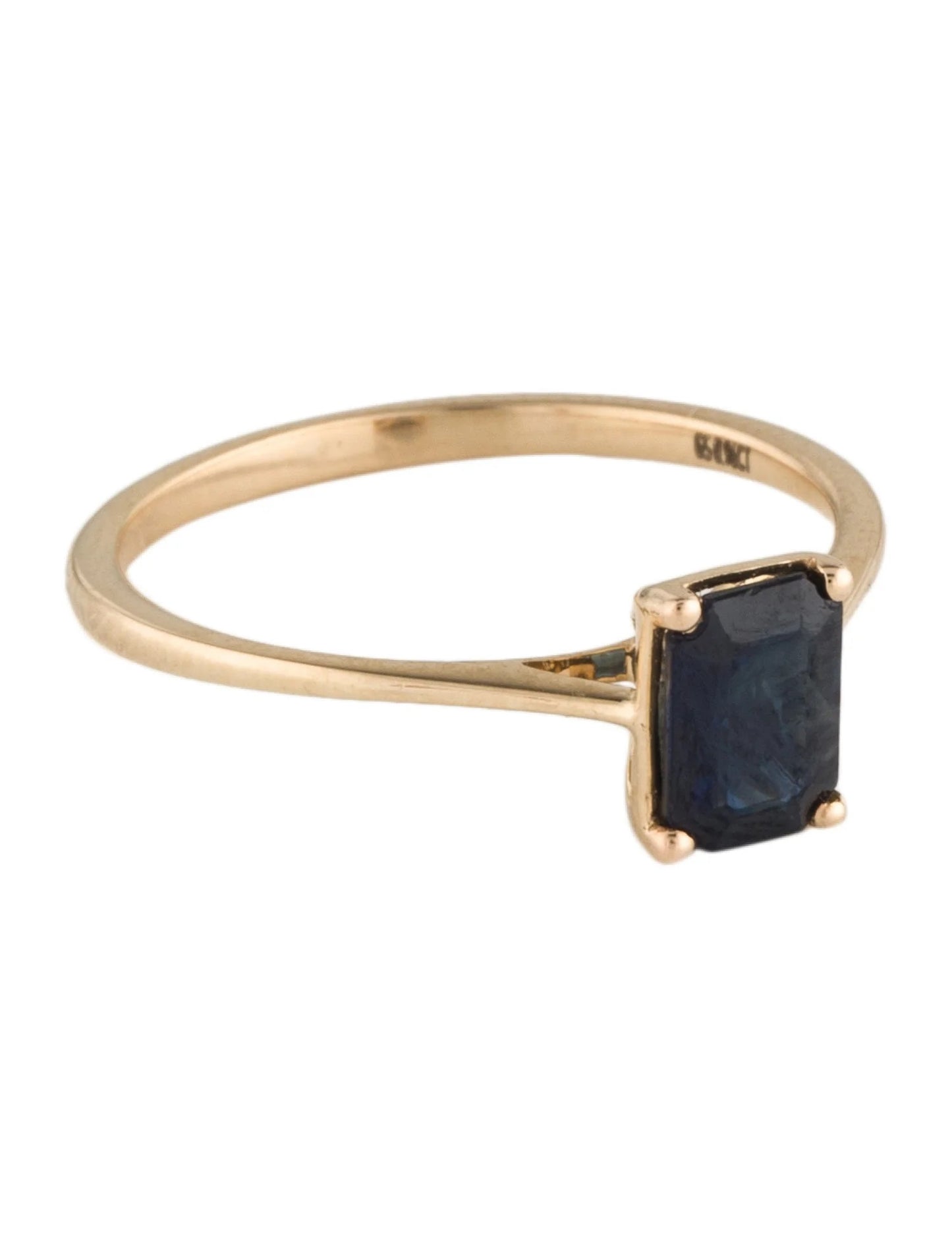 14K Sapphire Cocktail Ring