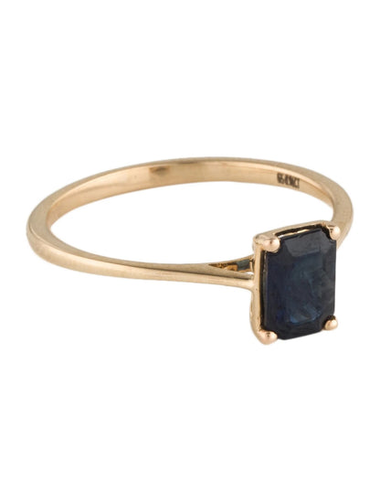 14K Sapphire Cocktail Ring