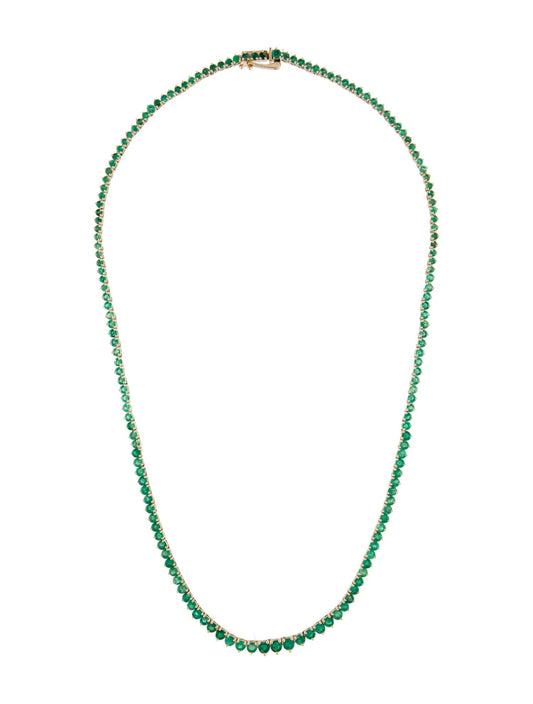 14K Emerald Graduated