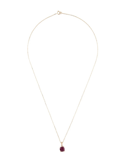 14K 2.08ct Ruby Pendant Necklace