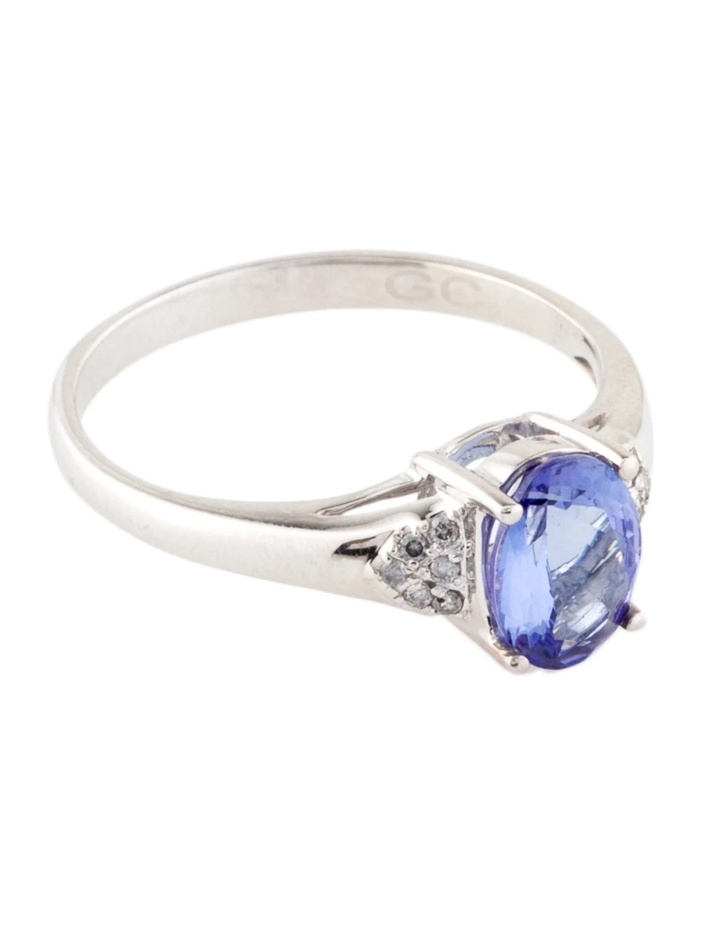 18K Tanzanite & Diamond Cocktail Ring
