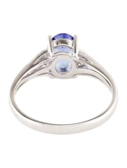 18K Tanzanite & Diamond Cocktail Ring