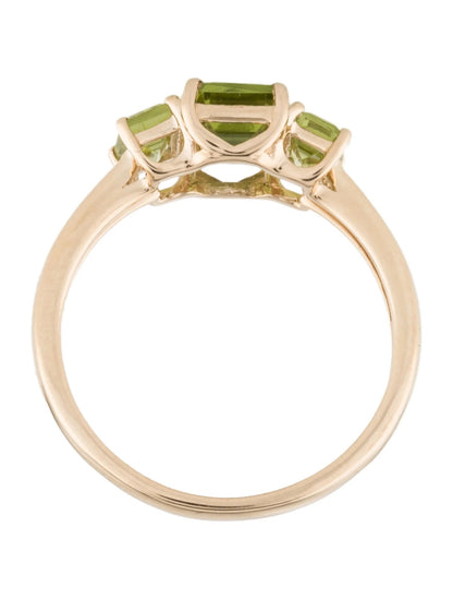 14K 1.76ctw Peridot Cocktail Ring