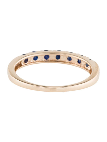 14K Sapphire Band