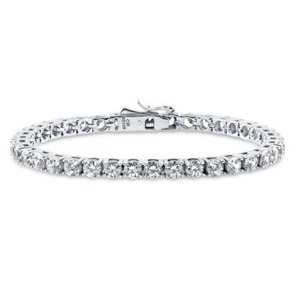 CZ Statement Tennis Bracelet in Sterling Silver