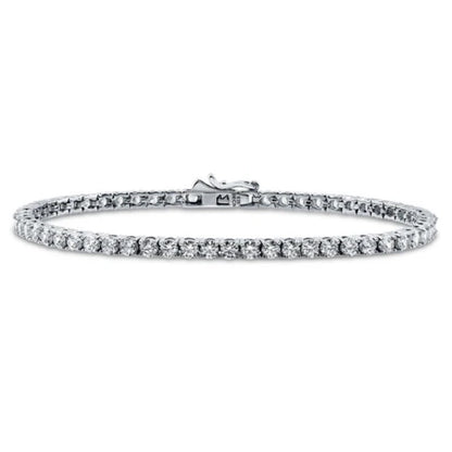 CZ Statement Tennis Bracelet in Sterling Silver