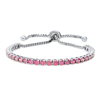 CZ Statement Tennis Bracelet in Sterling Silver